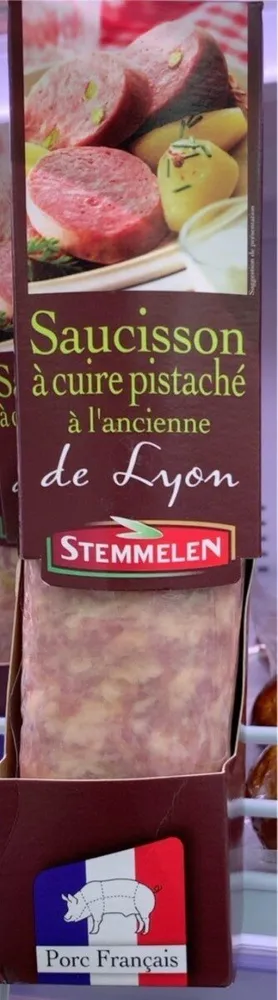 Saucisson à cuire pistaché à l’acienne