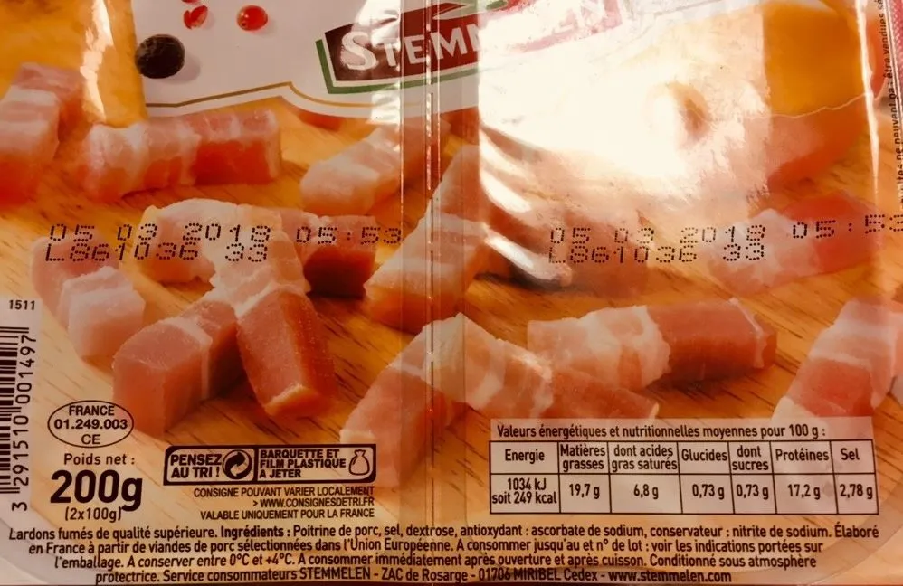 Lardons Fumés