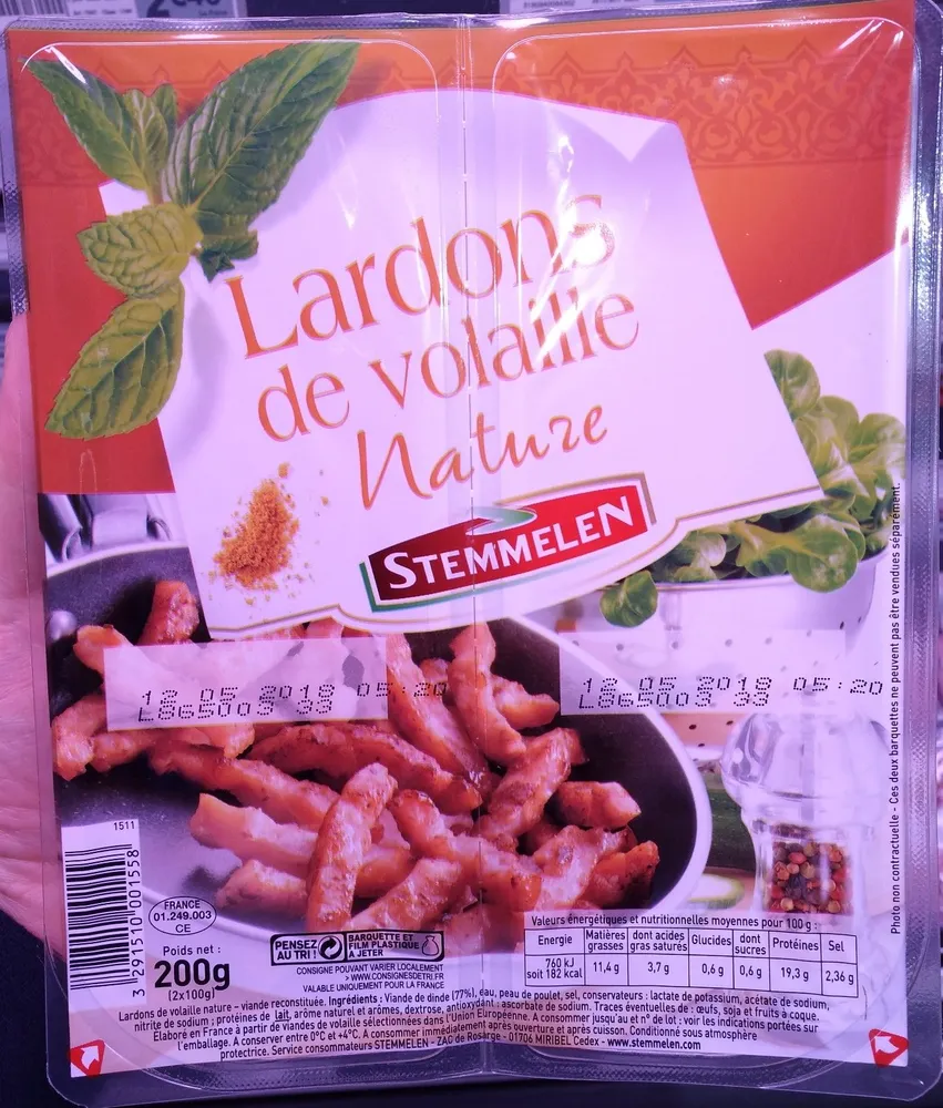 Lardons de Volaille Nature
