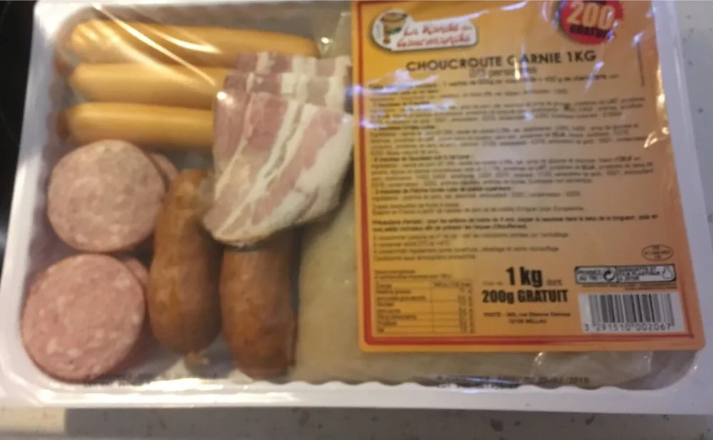 Choucroute garnie