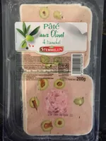 Pate aux olives tranche x4