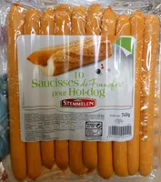 10 saucisses de Francfort pour hot-dog