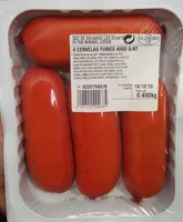 4 cervelas fumés