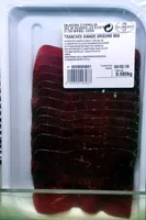 Tranches viande grisons