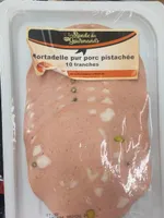 Mortadelle pur poc pistachee