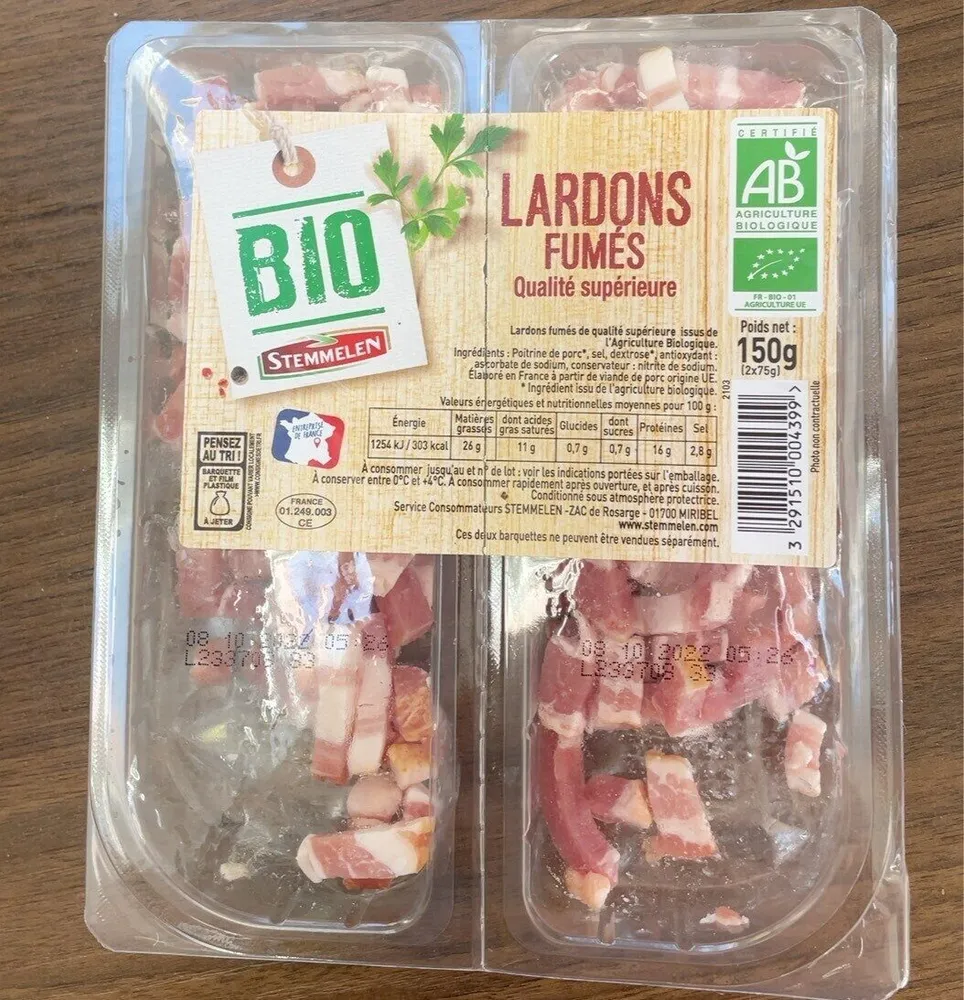 Lardons fumes