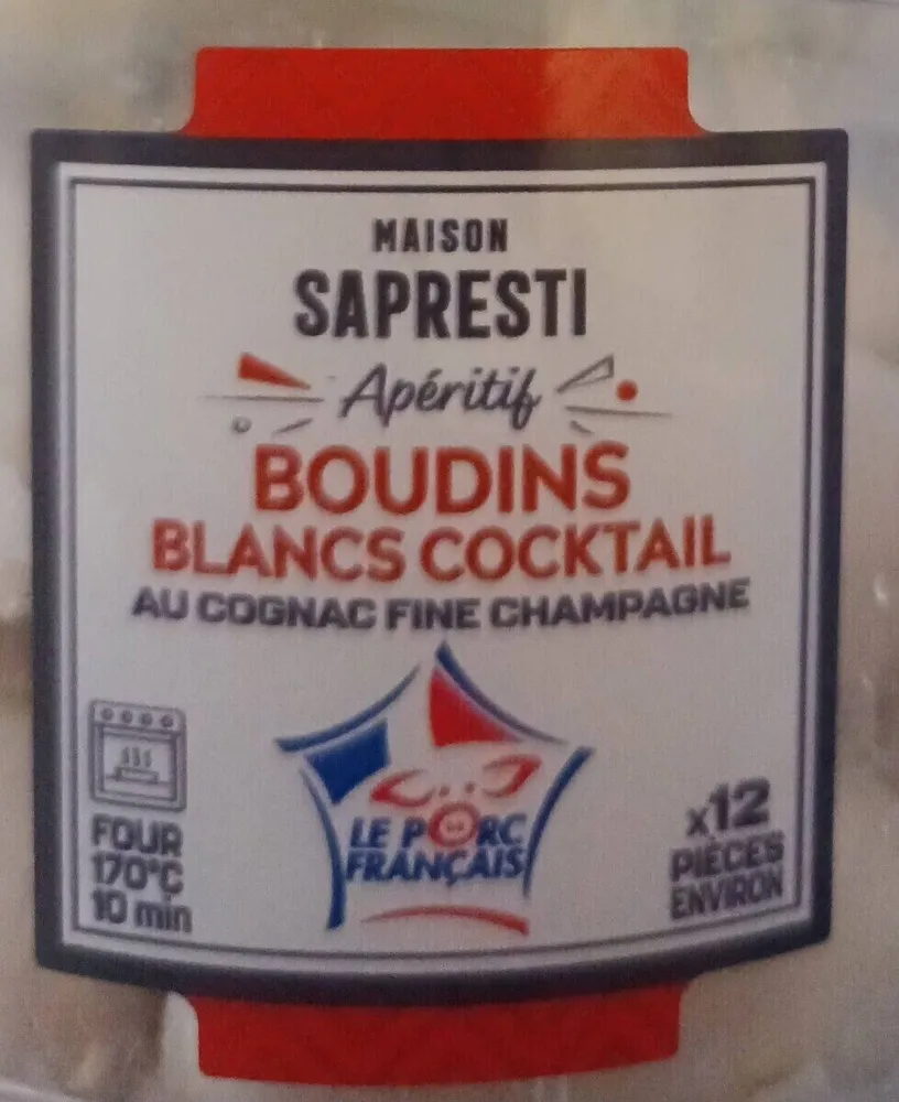 Boudin blanc cocktail