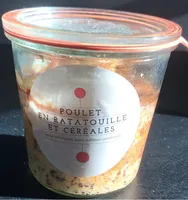 Poulet en ratatouille et céréales