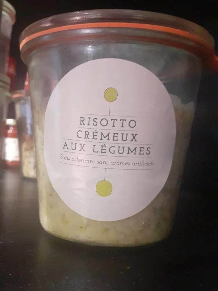 Risotto crémeux aux légumes