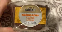 Boudins noirs cocktail antillais