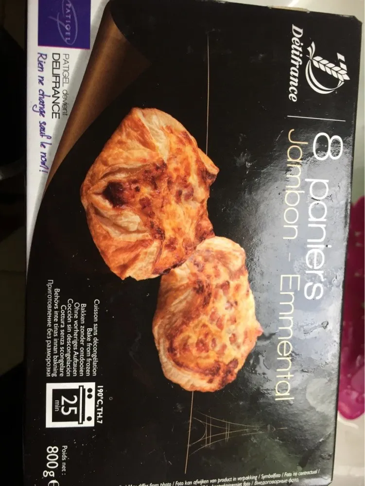 Paniers Jambon Emmental