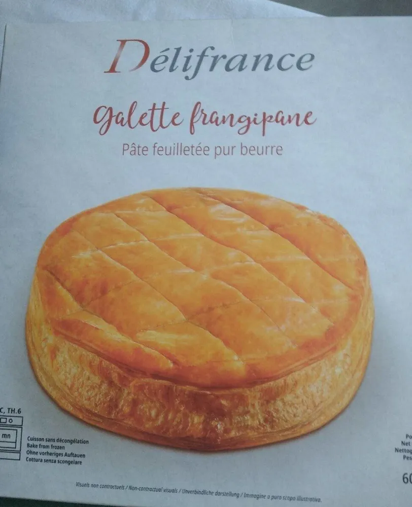 Galette frangipane delifrance