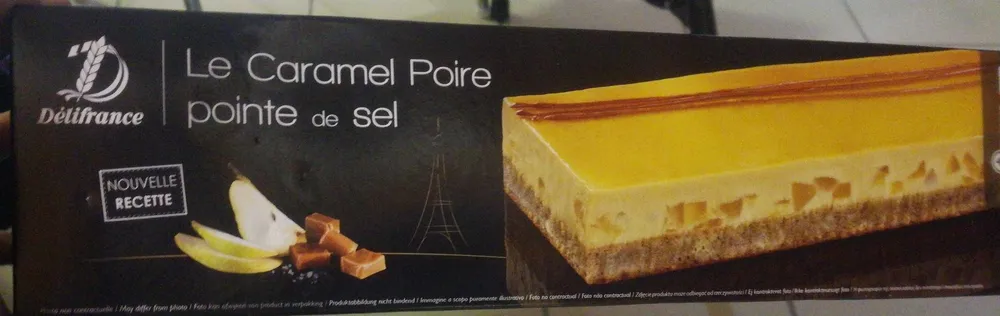 Le caramel poire pointe de sel