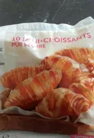 10 mini croissants pur beurre