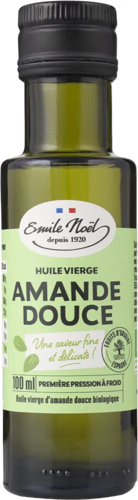 Huile vierge biologique d’Amande Douce