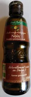 Huile vierge biologique Noix Première pression à froid