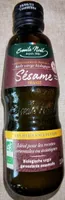 Huile vierge biologique de Sésame toasté