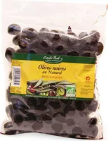 olives noires au naturel