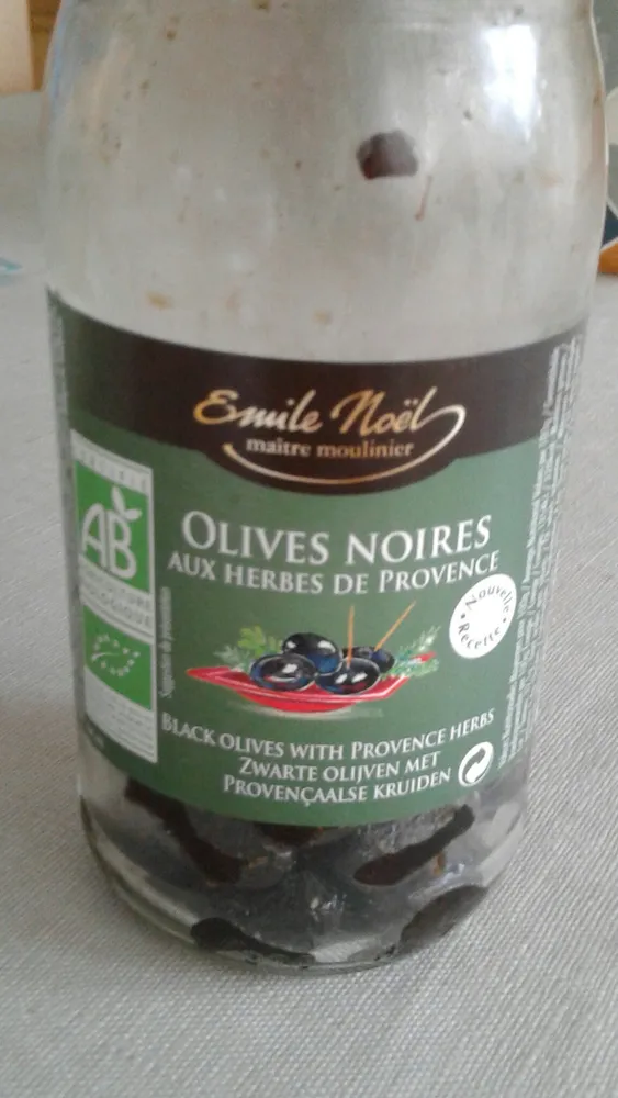 OLIVES NOIRES HERBES DE PROVENCE
