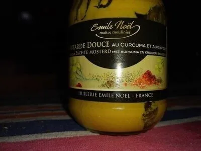 MOUTARDE DOUCE EPICES CURCUMA BIO