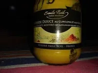 MOUTARDE DOUCE EPICES CURCUMA BIO