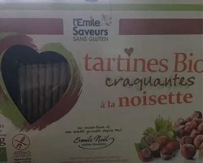 Tartines Craquantes Bio à la noisette