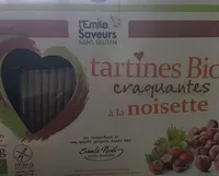 Tartines Craquantes Bio à la noisette