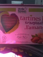 Tartines BIO croquantes à l'amande