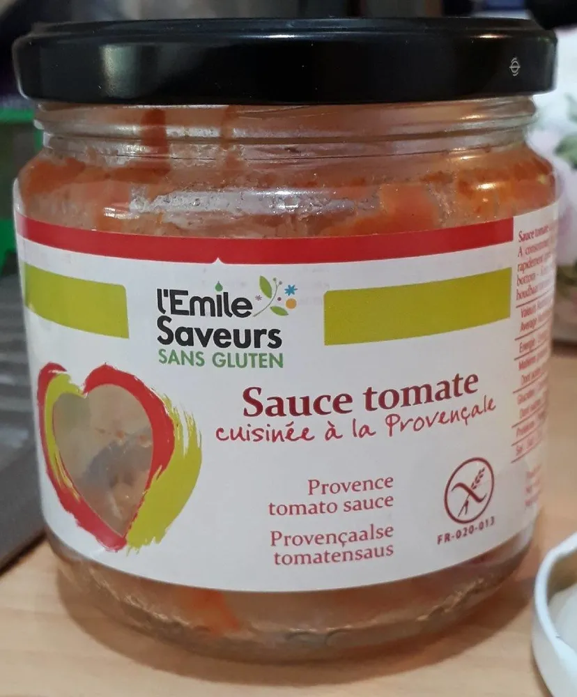 Sauce tomate cuisinée à la provençale