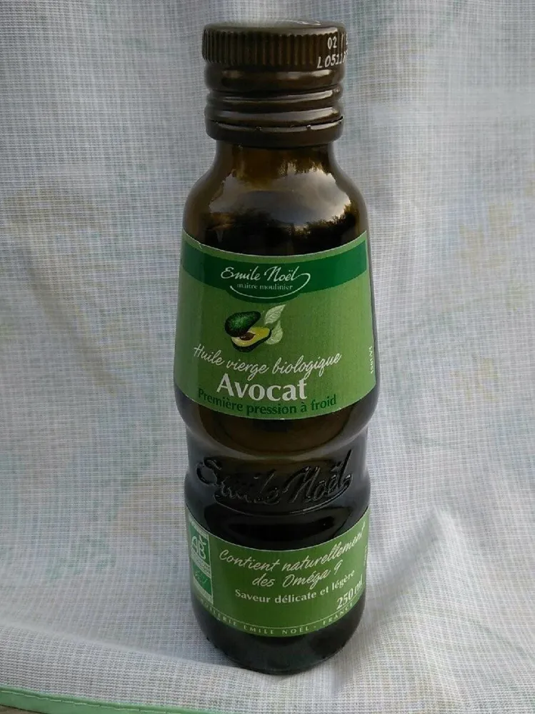 Huile vierge biologique Avocat