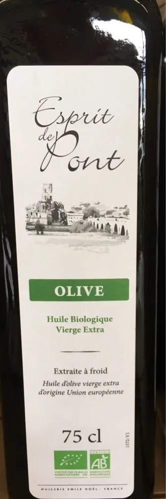 Huile d'olive esprit de pont