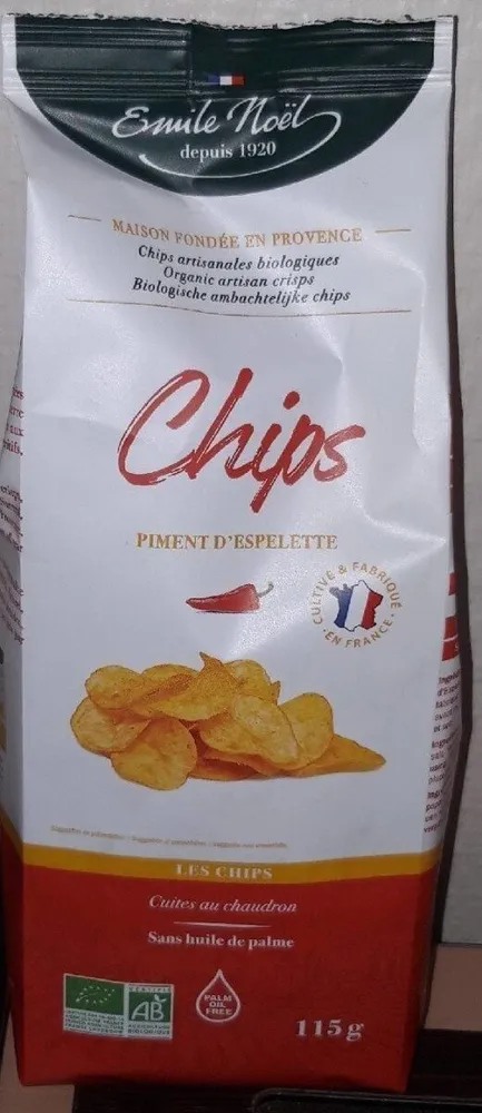Chips piment d'Espelette
