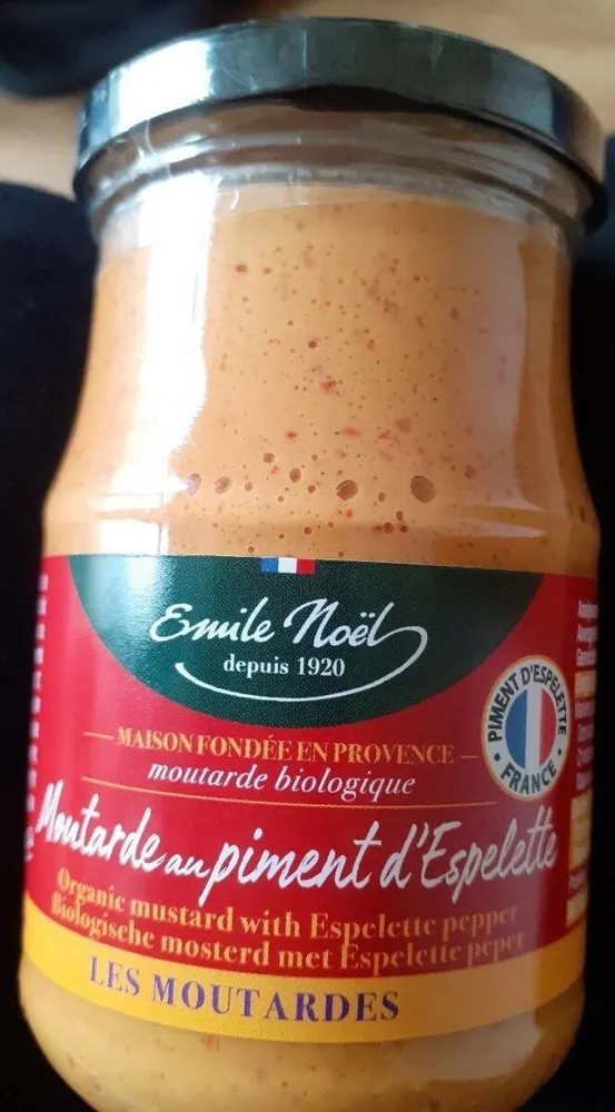 Moutarde au piment d'Espelette