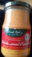 Moutarde au piment d'Espelette