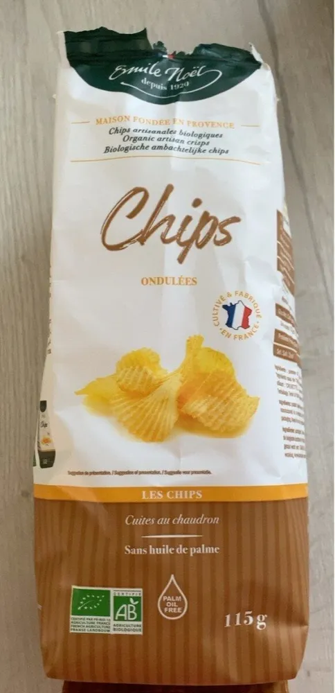 Chips ondulées