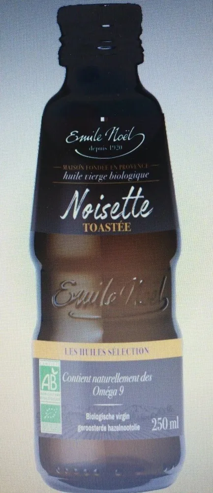 Huile Noisette Vierge Toastée Bio