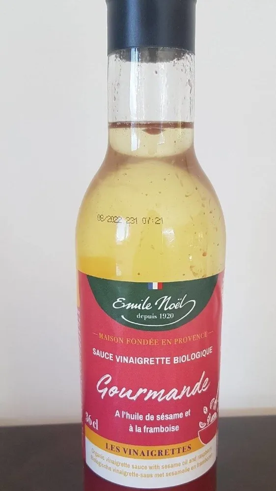Sauce vinaigrette gourmande