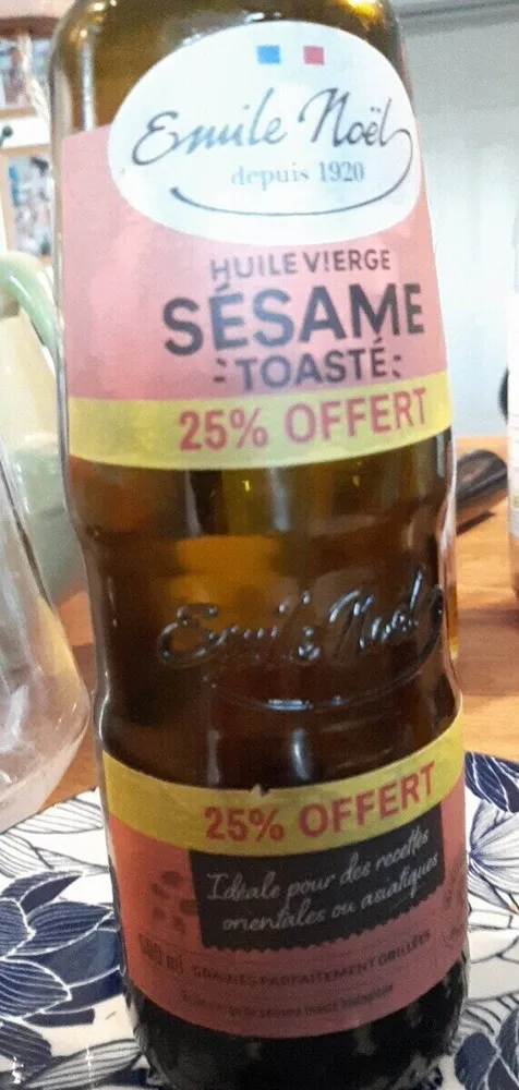 Huile vierges de sésame