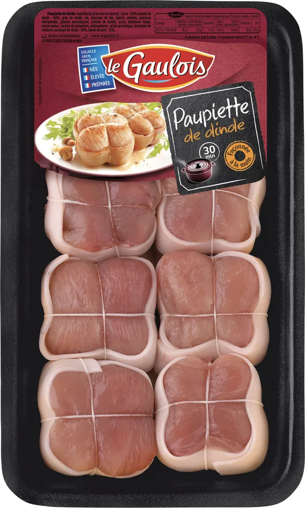 paupiettes de dinde x8