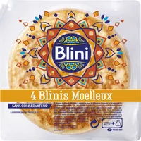 4 Blinis moelleux x 50g
