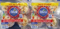 Blinis cocktails - Lot de 2 Maxi Format (x 20)