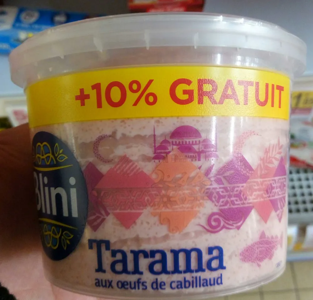 Tarama aux Œufs de Cabillaud