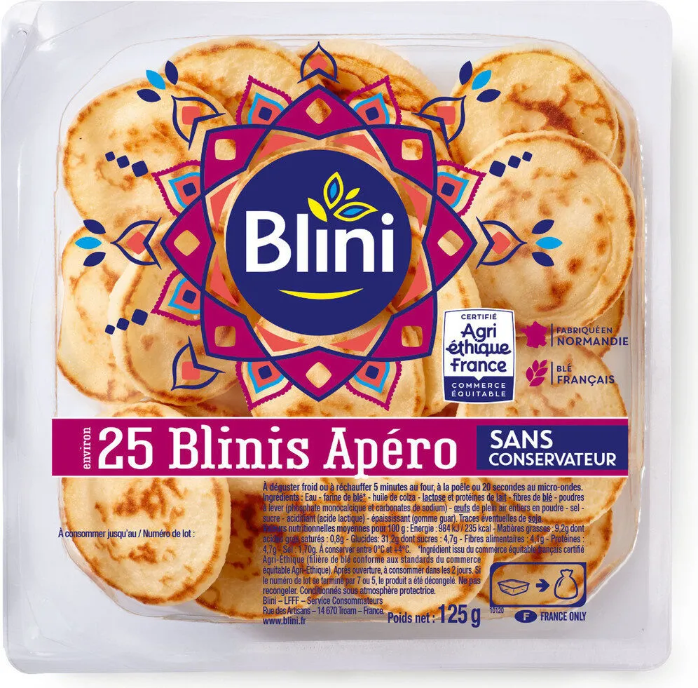 25 Blinis Apéro