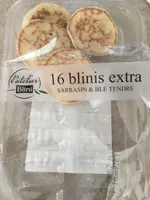 Blinis extra, sarrasin & blé tendre
