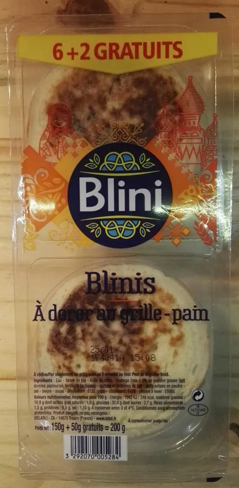 Blinis à Toaster