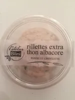 Rillettes extra thon albacore poivre et ciboulette