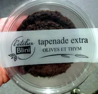 Tapenade extra olives et thym