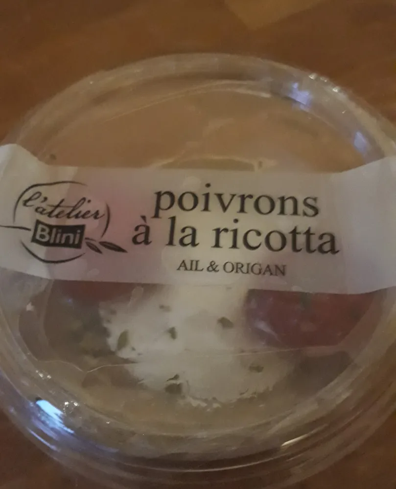Mini poivrons farcis à la ricotta