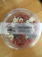 Feta, tomates confites et olives coquillos