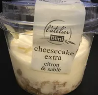 Cheesecake extra citron & sablé